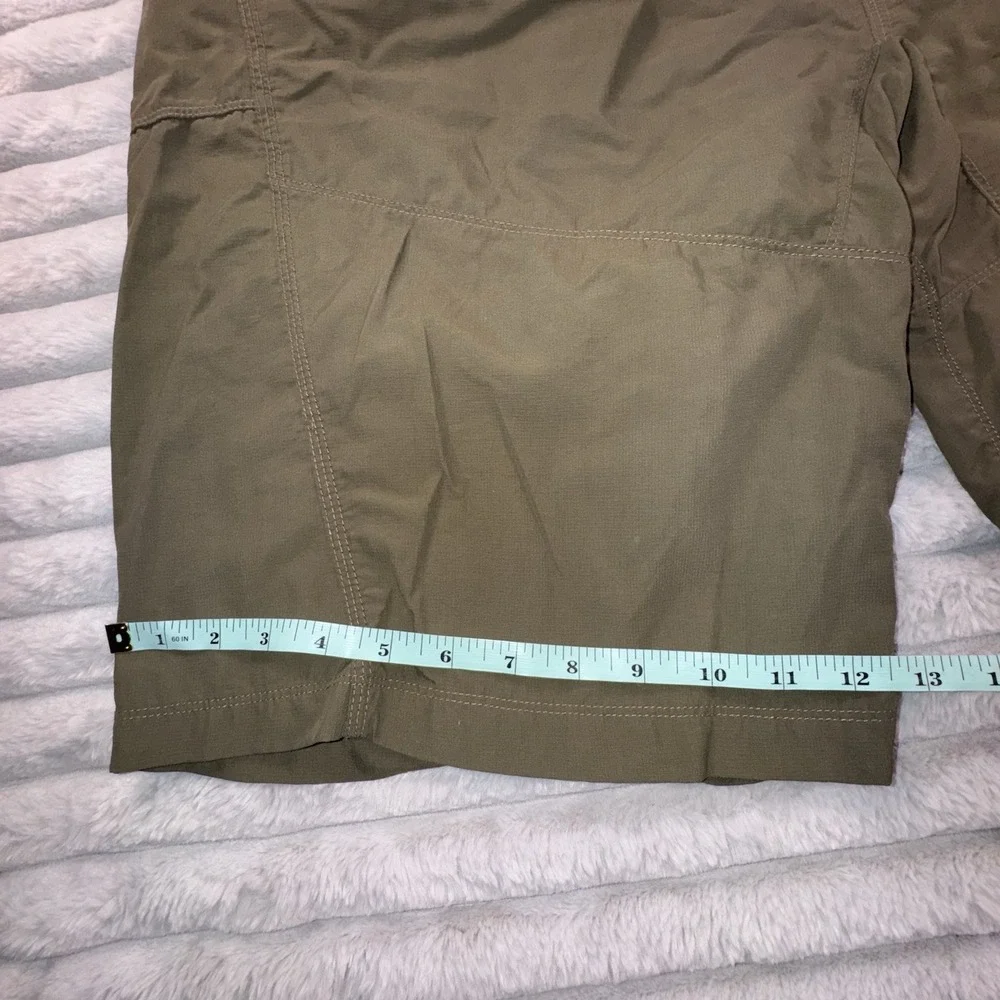 The North Face Shorts Men's XL‎ Pull On Adventure Taupe Army Green Swim Trunks